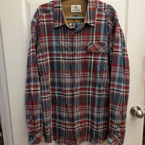 Legendary Whitetails Plaid Button-Up Shirt